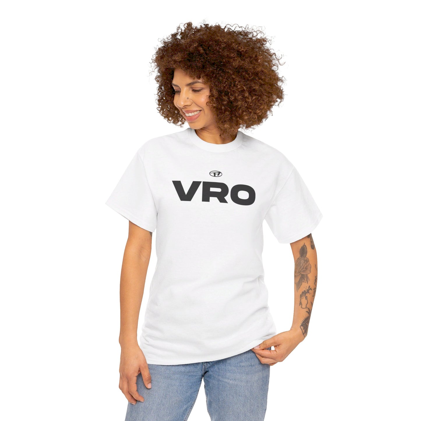 All Real ® VRO White Tee