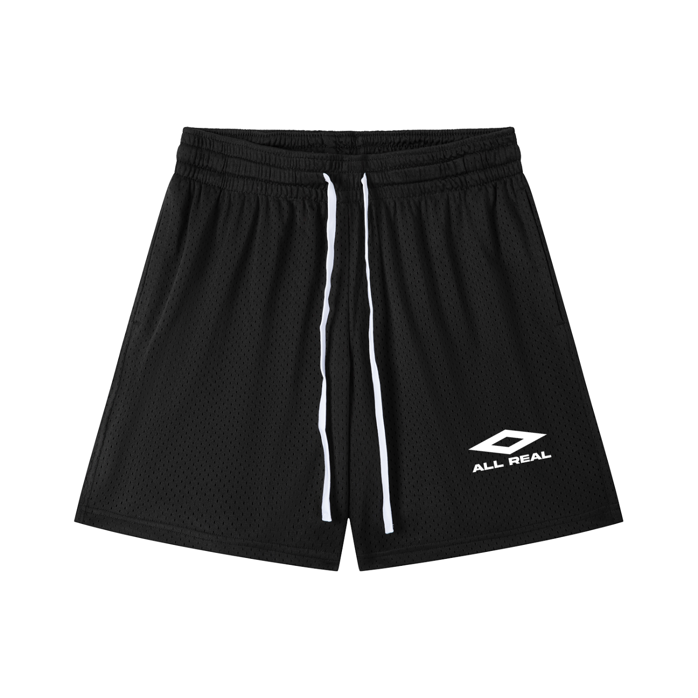 RELENTLESS XIII — BLACK MESH SHORTS – All Real ®