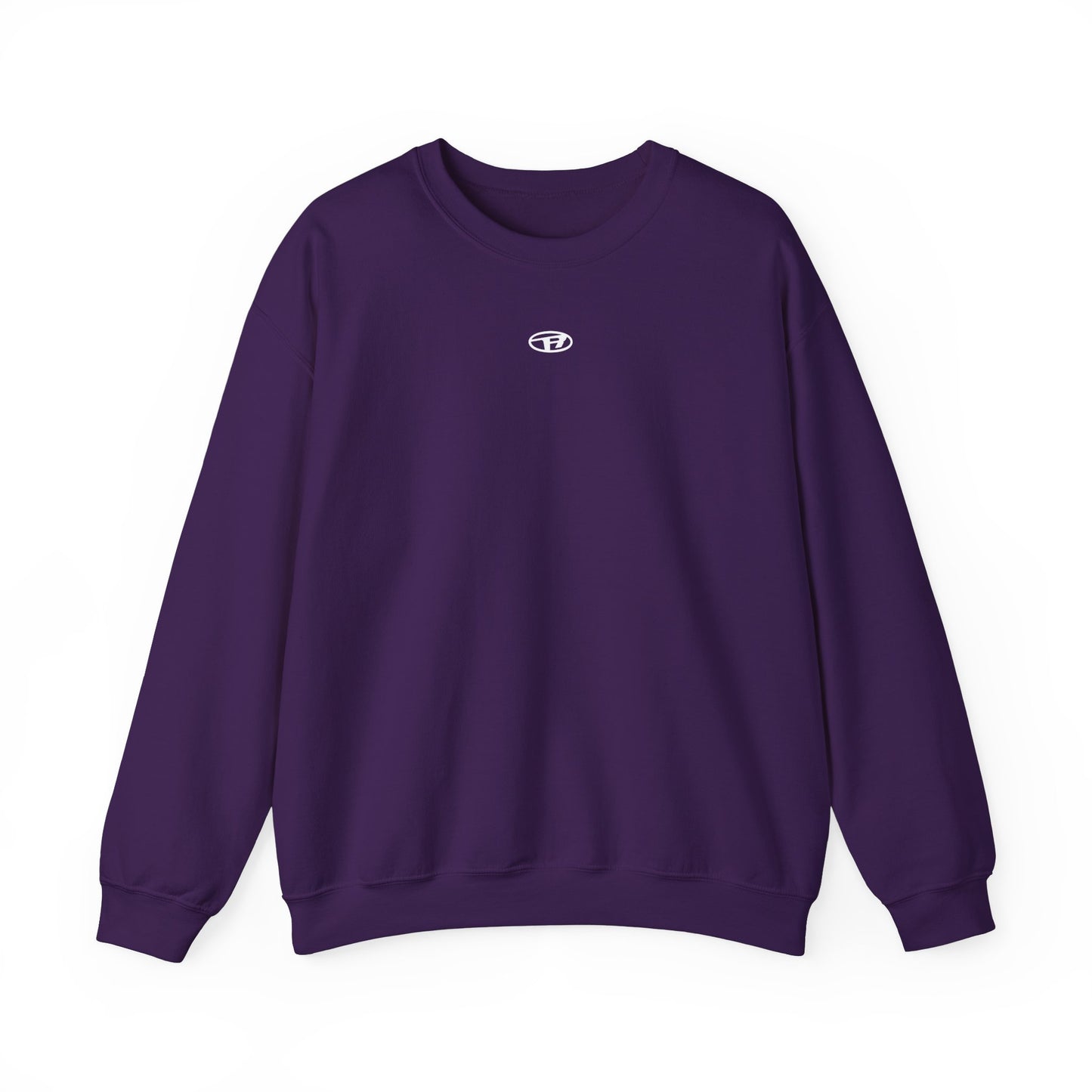 All Real ® Purple Ghost Crewneck