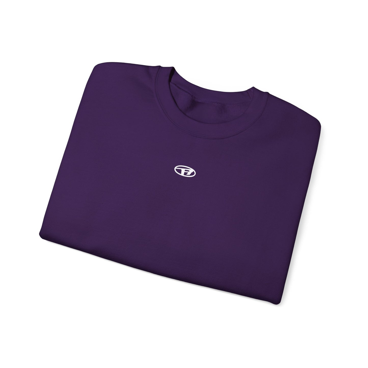 All Real ® Purple Ghost Crewneck