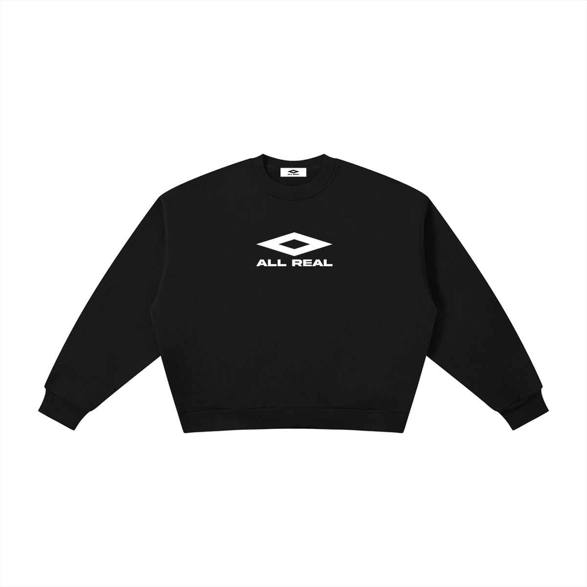 BLACKOUT CREWNECK — BLACK