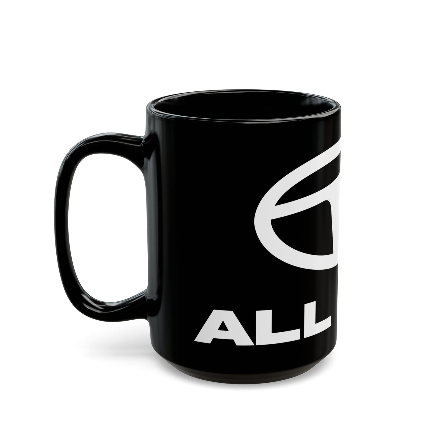 All Real ® Black Grind Time Mug