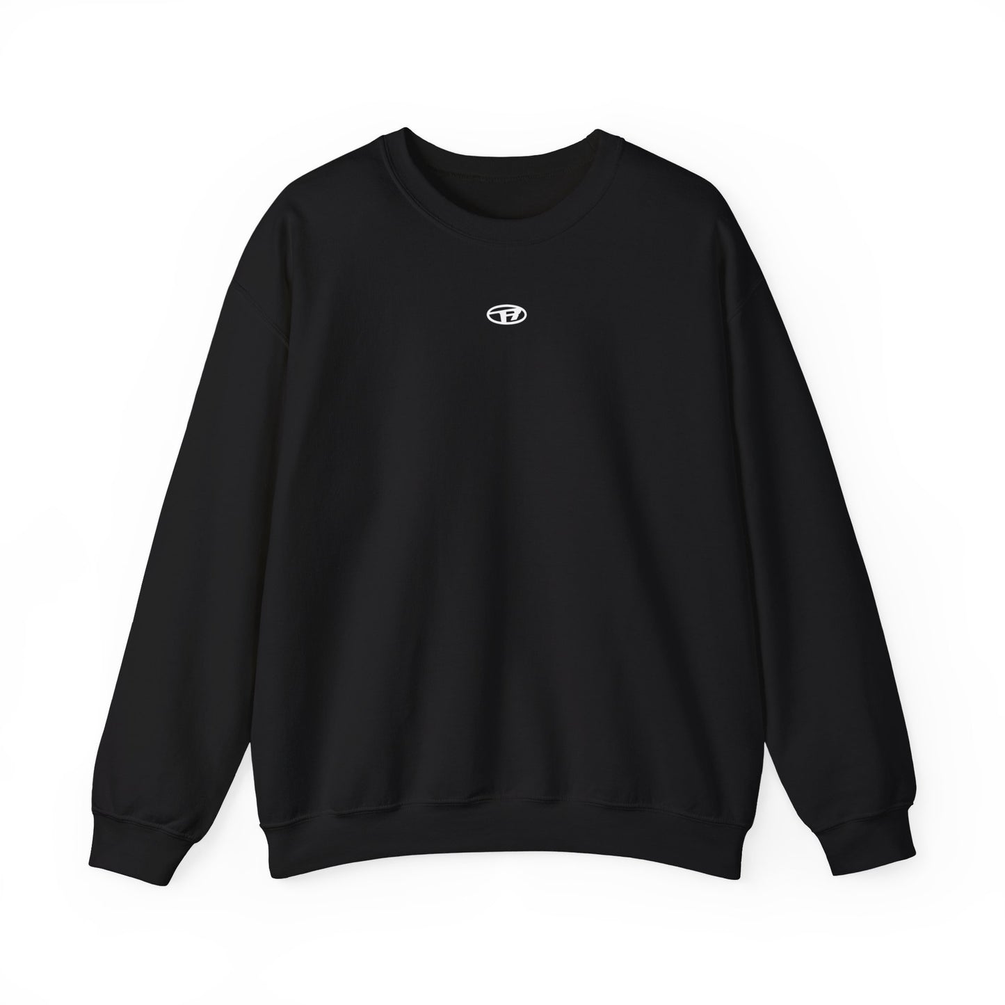 All Real ® Black Crewneck