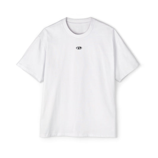 All Real ®️ White Boxy Tee