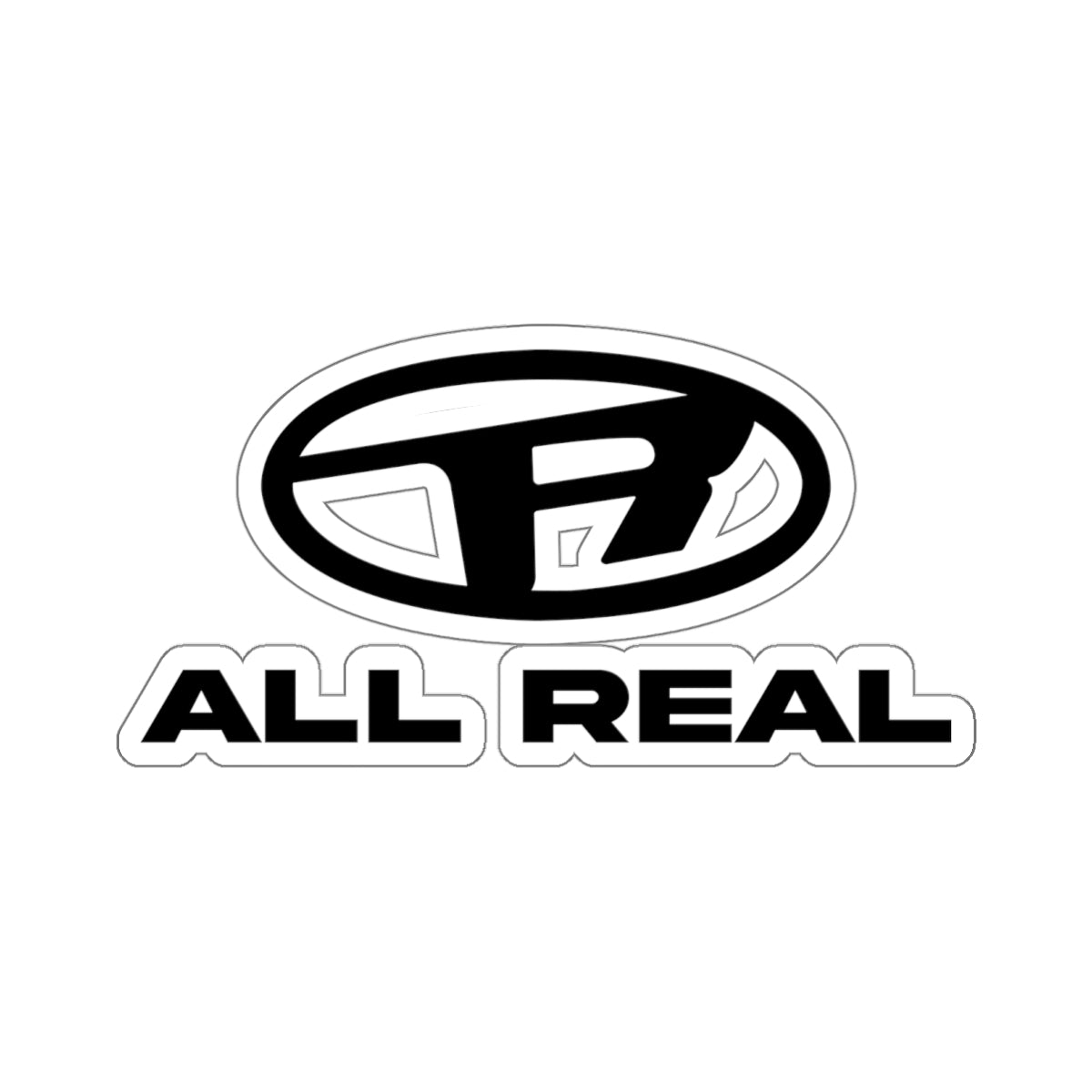 All Real ® Official Kiss-Cut Sticker