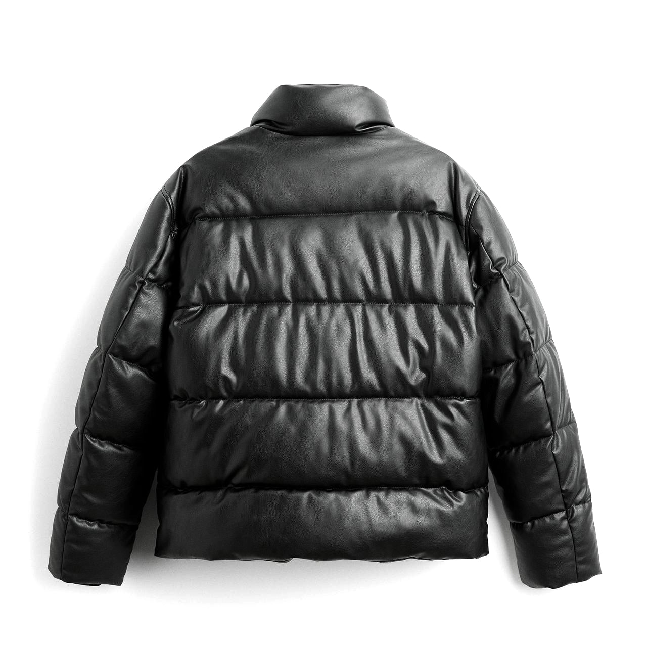 All Real ® Black Tuscan Leather Bomber